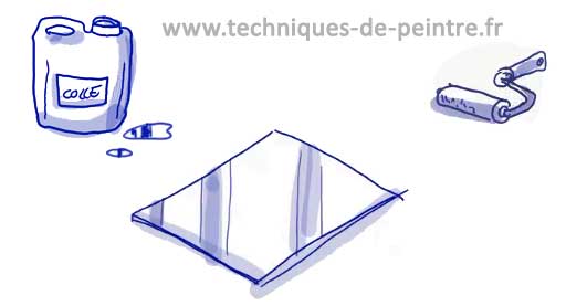 préparer-une-toile-marouflée-2