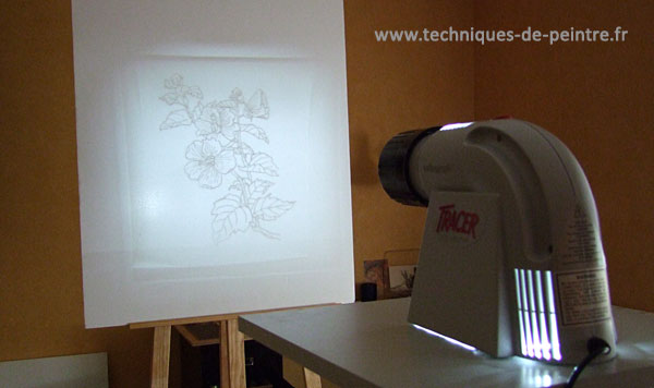 Projecteur agrandisseur TRACER pour artistes, étudiants, décorateurs